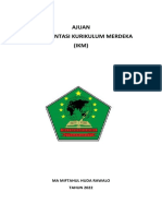 Ajuan Implementasi Kurikulum Merdeka (IKM) : Ma Miftahul Huda Rawalo TAHUN 2022