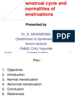 M2 Menstruations Normales Et Anormales - Copie