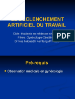 Le Déclenchement Artificiel Du Travail