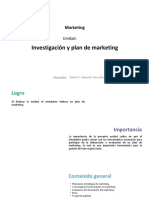 U4 - Investigacion y Plan de Marketing