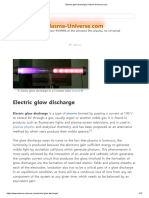 Electric glow discharge _ Plasma-Universe.com