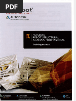 Autodesk Robot Structural Analysis Training Manual PDF | PDF