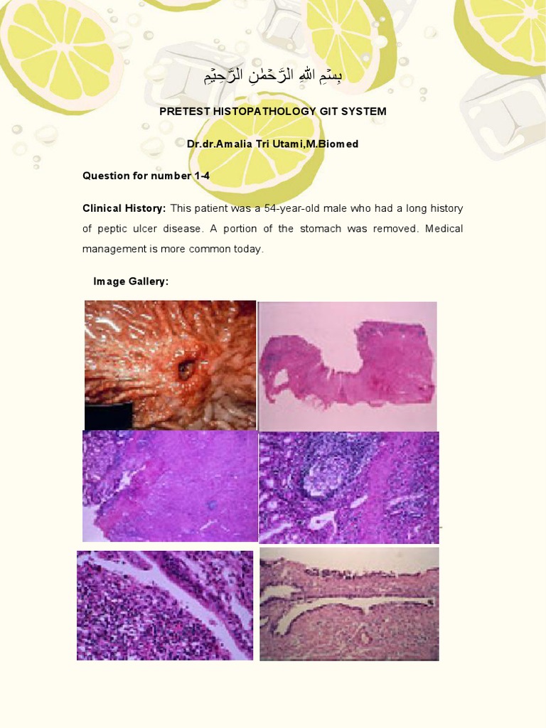 Pretest Git PDF Gallbladder Crohn s Disease