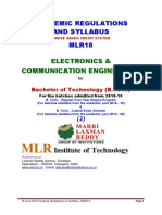 B.tech ECE Syllabus