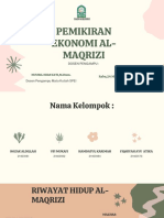 Kelompok 8, Pemikiran Ekonomi Al-Maqrizi