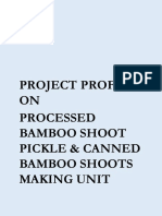 Product Profile On Bamboo Shoot Pickle - Canned Bamboo Shoots Unit