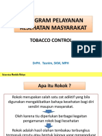 Pengendalian Rokok untuk Kesehatan Masyarakat