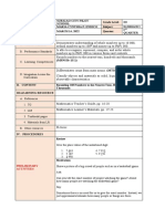 (M3Nsib-15.1) : Preliminary Activities