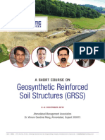 Geosynthetic Reinforced Soil Structures (GRSS) : A Short Course On