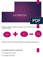 ANTIDOTES