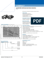 Pompa Ebara AM Scheda Tecnica