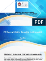 Peranan Dan Tanggungjawab: Guru (Ketua Panitia/Jurulatih Utama)