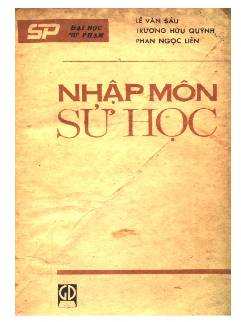 Giáo trình Nhập môn sử học