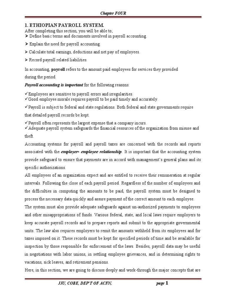 Calculating Payroll: Earnings, Deductions, and Record Keeping for ...