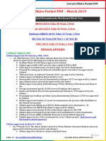 Current Affairs Pocket PDF - March 2019 by AffairsCloud