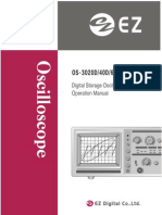 LG/Goldstar/EZ Digital OS-3020 OS-3040 OS-3060 Manual