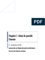 Chapitre I.1 - Ciments