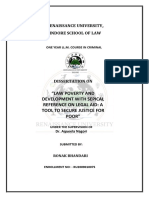 Renaissance University Law School's One Year LL.M. Dissertation on Legal Aid
