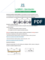 Fisica 47 - Imprimible 5 - MRU MRUV - Ejercitaciones