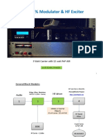 Am 100 % Modulator & HF Exciter: 3 Watt Carrier With 12 Watt Pep Am