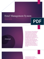 Hotel Management System Python