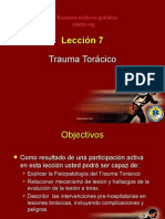 27245368 PHTLS Leccion 07 Trauma Toracico ENARM