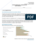 Uso de Internet por estudiantes chilenos