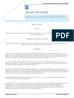 Decreto 1702 de 2015