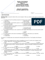 Quarter 3, 2nd Summative Test For Printing