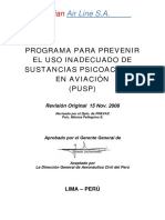 12 - Programa para Prevenir El Uso Inadecuado de Sustancias Psicoactivas en Aviación