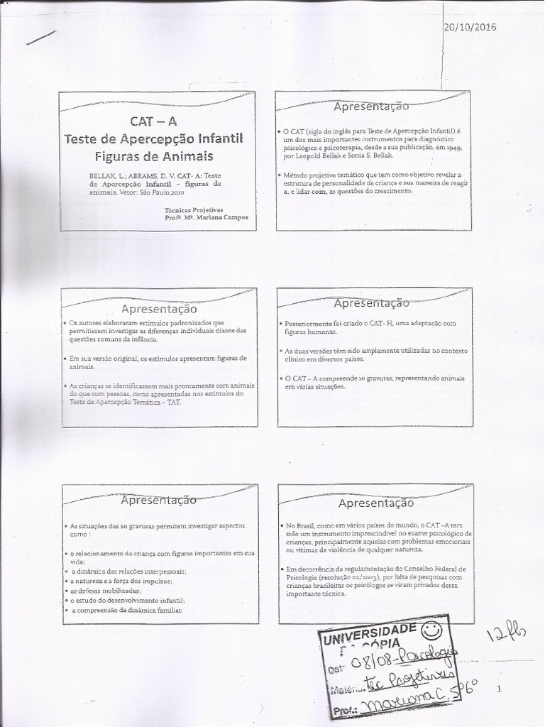 Apostila de CAT - A | PDF