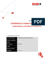 Silabo - Ciclo I - Herramientas Informaticas Basicas