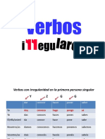 Verbos Irregulares Primera Persona