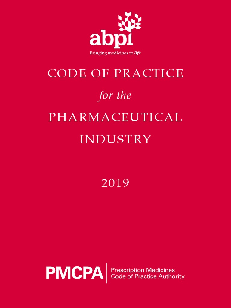 Code of Practice 2019 | PDF | Health Care | Medical Prescription