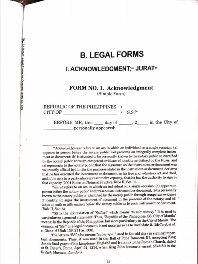 Legal Forms Guevarra PDF