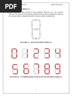 Seven Segment Display Description