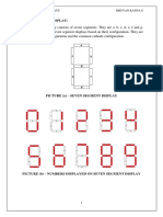 Seven Segment Display Description