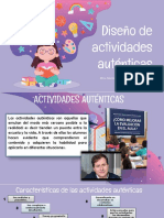 Presentación Actividades auténticas