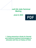 Belorusneft Presenation On OIL Issues June 9 2022