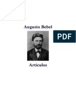 Augusto Bebel, Articulos, Fragmentos