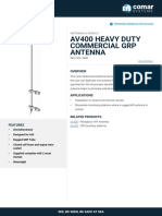 Av400 Heavy Duty Commercial GRP Antenna: Datasheet