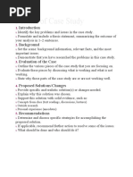Case Analysis Guidelines and Format | PDF