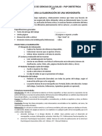 Esquema para La Elaboración de Una Monografía