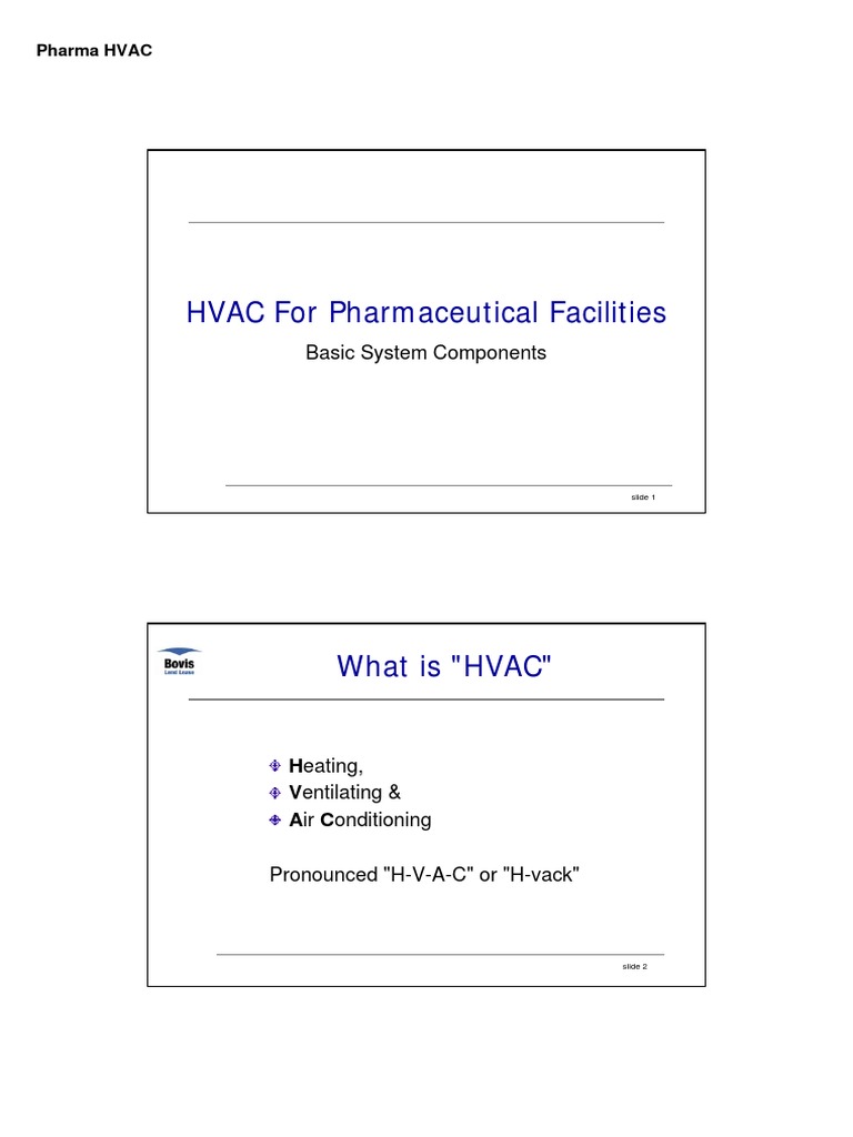 Basic of HVAC PDF Duct (Flow) Home Appliance