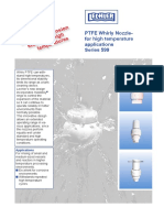 High Temp PTFE Whirly Nozzle