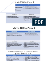 Matriz DOFA Zona 3