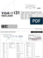 VSX-1131 Manual de Serviço