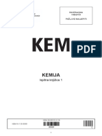 Kemija Matura 2019