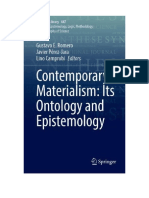 Contemporary Materialism Its Ontology An