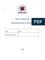 Guía de administración de procesos